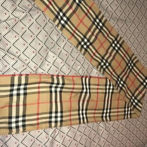 Brown Scarf With Patterns